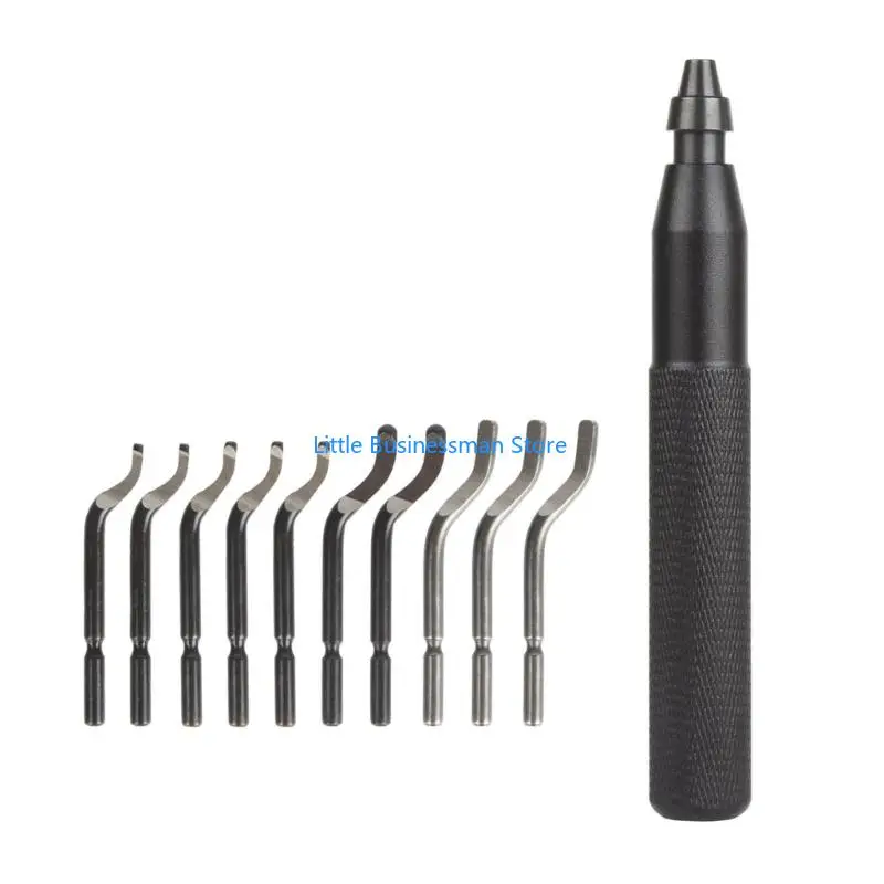 3D-Druck-Entgratungs-Trimmset 10 Fräser für Metall-Aluminium-Mischung Finishing M76A – Detail 9