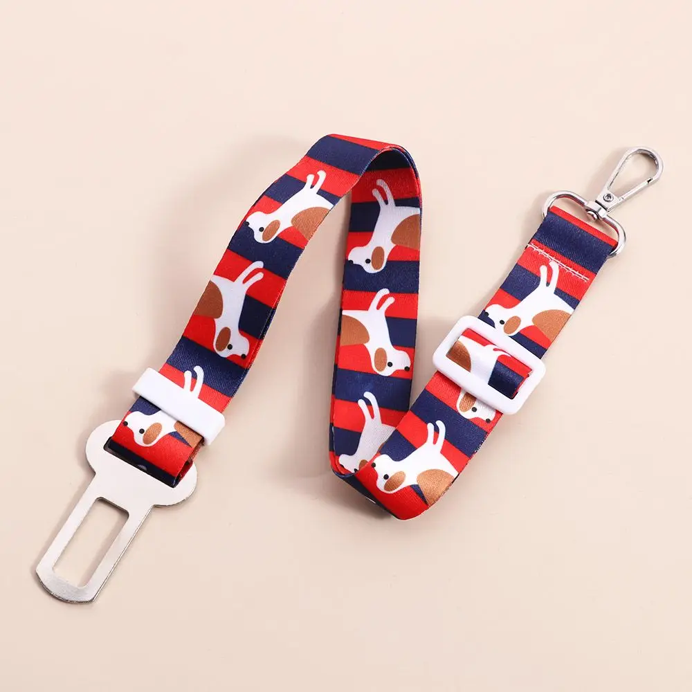 Adjustable Safety Seat Belts Leash Cat Harness Lead Pet Travel Supplies Seatbelt Dog Car Seat Belt Travel Clip