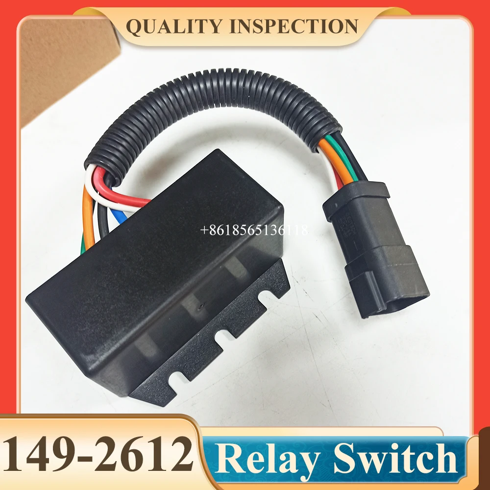 

Excavator Loader Engineering Machinery Parts 149-2612 Relay Switch 1492612