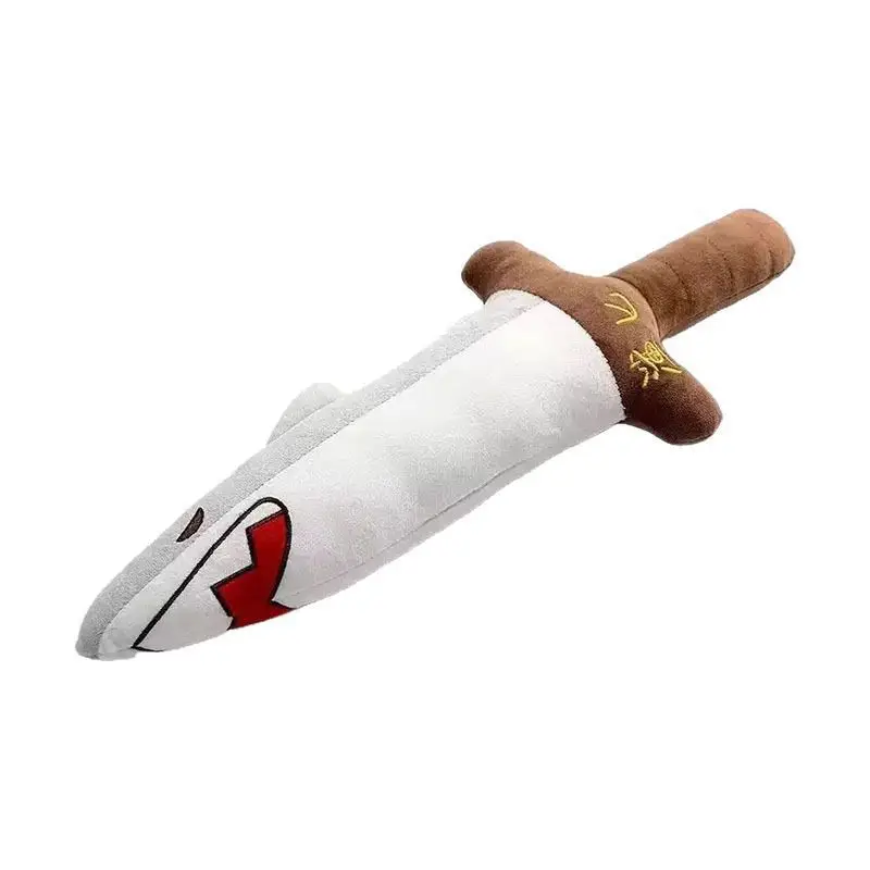 Haai Sculptuur Knuffel Leuk Verjaardagscadeau Voor Vriendje Haai Arm Ontwerp Knuffeldier Zacht Speelgoed Haai Zwaard Ontwerp