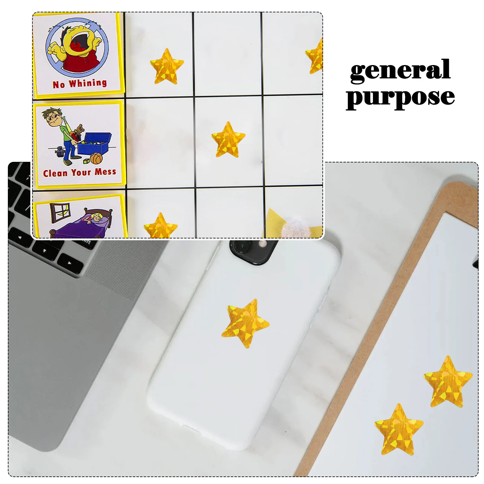 Reward Chart Gold Star Stickers Gold Star Stickers Large Quantity School Classroom Fun And Engaging Inspire Good Behavior