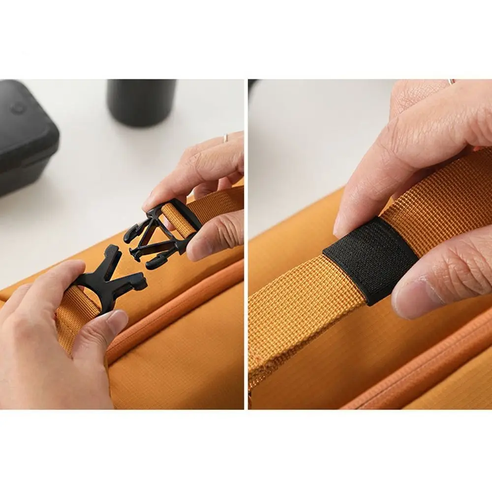 Foldable Fruit Fresh-keeping Pouch Handheld Large Capacity Insulated Handbag with Handle Fashion Picnic Travel Storage Pouch