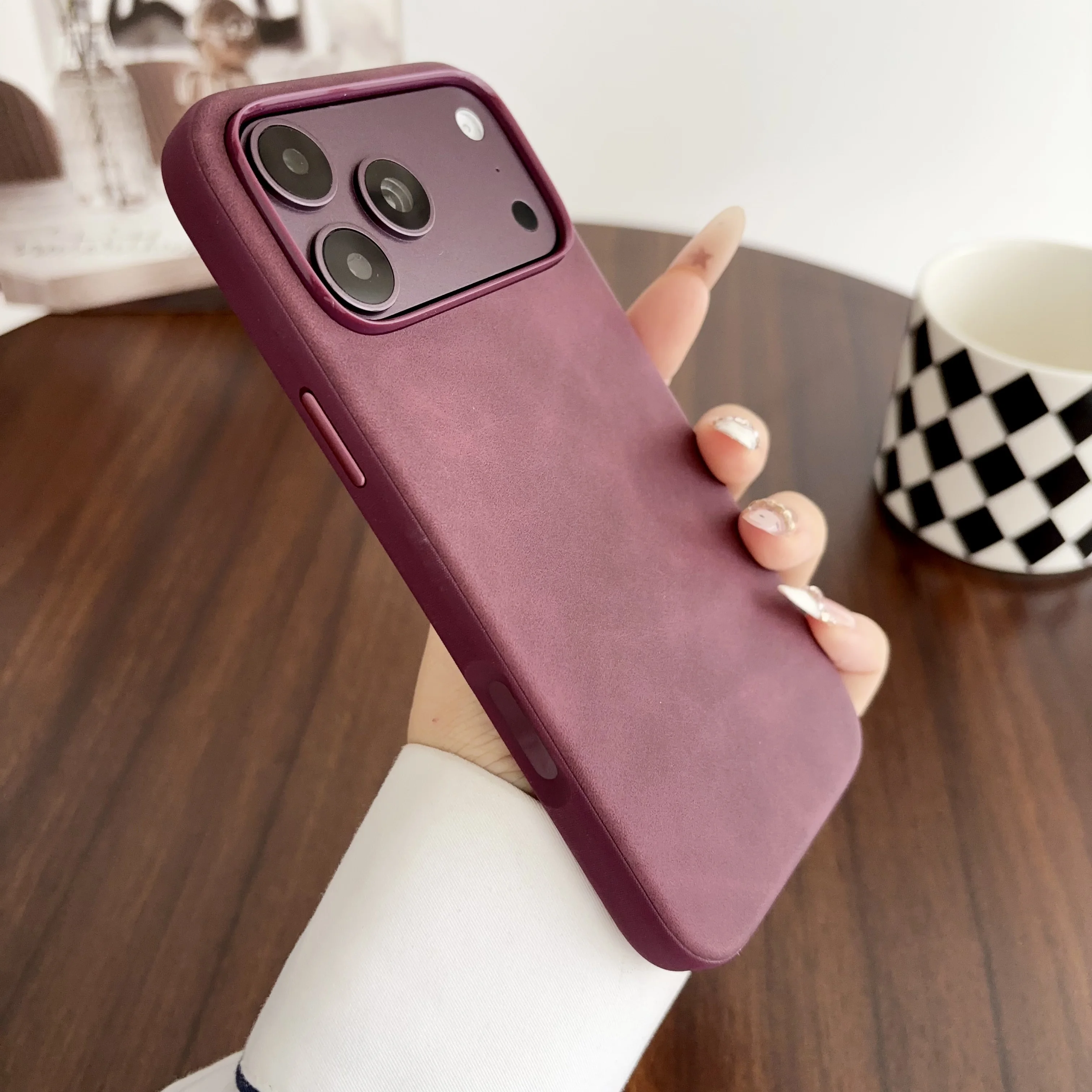 Phone Cases For Iphone 16 - Custodia per telefono in pelle PU