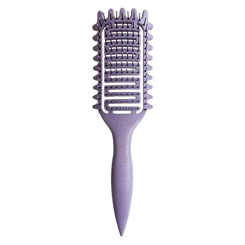 Locken-Definierbürste mit Hohlraumdesign, Entwirrbürste für nasses, lockiges Haar, Formgebende Lockenbürste, Friseurwerkzeug – Detail 8