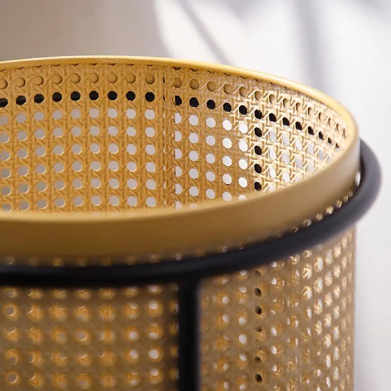 تقليد الخوص حامل زهور سلة نبات الحديد غرفة المعيشة شرفة حامل النبات المعاصرة الخضرة عرض زهرة المنظم