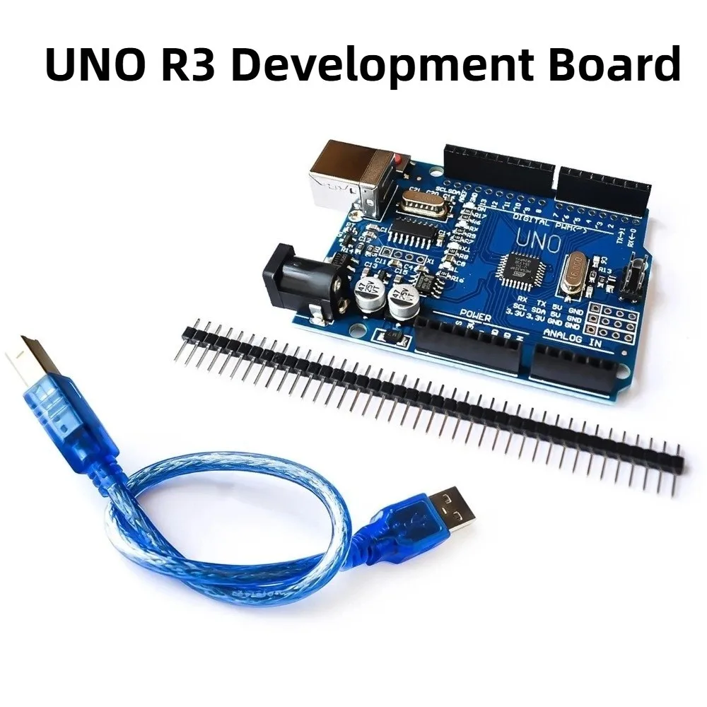 Placa de desenvolvimento ch340g r3 atmega328p cabo usb d1 r3 módulo sem fio compatível arduno r3 placa pcb eletrônica