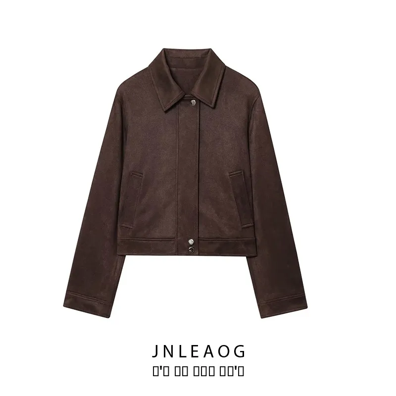 

JNLEAOG женское пальто Faion ort Jaet, осеннее новое пальто 8073254, женская верхняя одежда из полиэстера на молнии с застежкой-стойкой