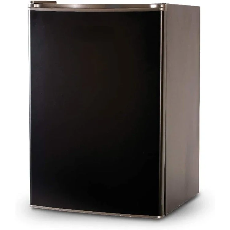 BCRK25B Compact Refrigerator Energy Star Single Door Mini Fridge with Freezer, 2.5 Cubic Feet, Black