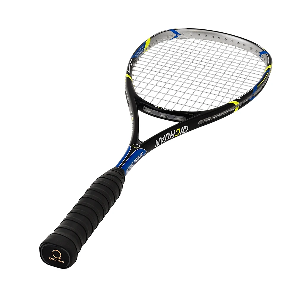 

Professional QICHUAN 135+/-10g Black Squash Racquets Set
