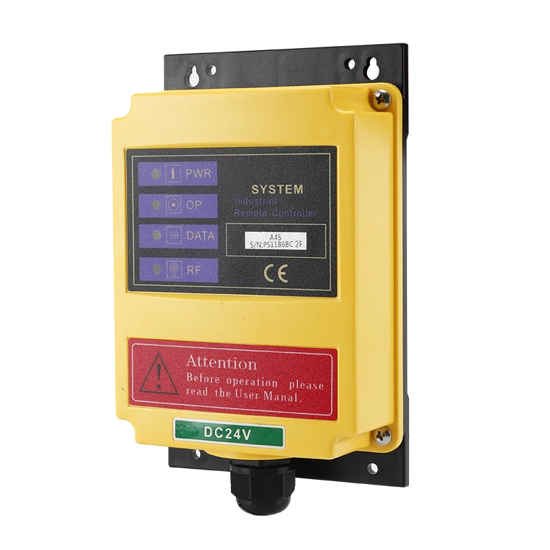 Imagem -04 - Controle Remoto Industrial Controle Hidráulico Levantamento Botões Única Velocidade Guindaste Controlador de Rádio 12v A4s
