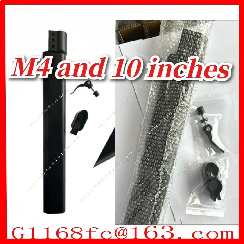 Suitable for M4 and 10-inch Scooter Accessories M4 Pro Complete Set of Vertical Pole Fenders