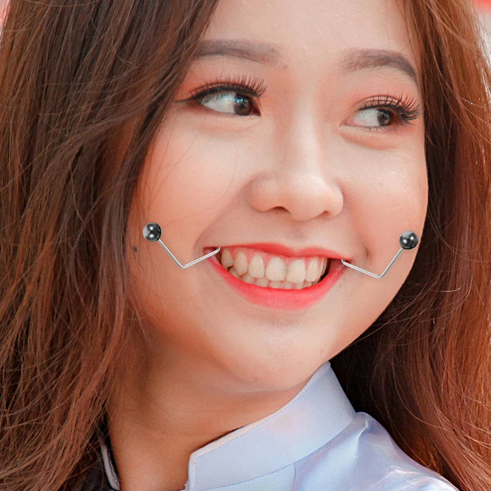 

2 Pairs Dimple Trainer for Women Facial Dimples Maker Face Copper Office