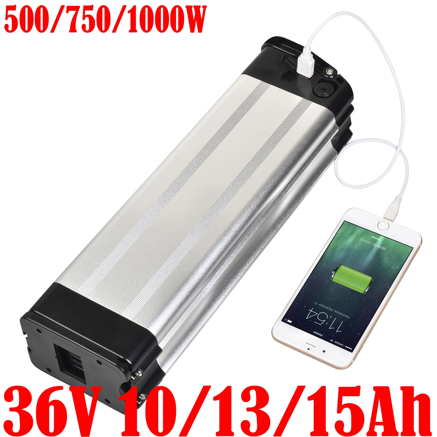 eBike Battery 36V 10AH 12AH 13AH 15AH 20AH For 1000W 500W Prophete/Phylion/MiFa/Rex/Prophete/Trio Electric Bicycle Batteries