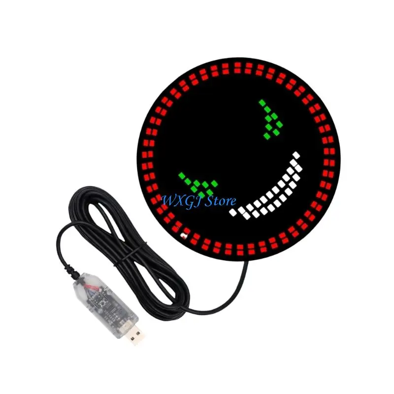 37JE Unique Acrylic LED Eye Light For Cars Improves Nighttime Visibility