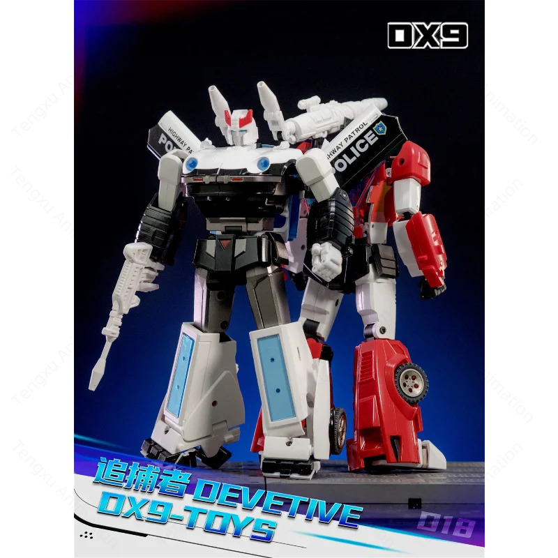 【Produits ponctuels】 Jouets de transformation originaux G1 DX9 D18 Figurine d'action Devetive Prowl