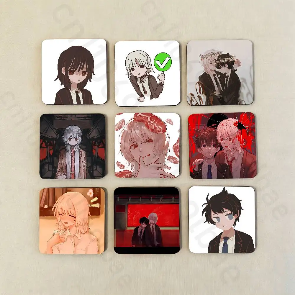 

S-Saihate S-Station Game Fridge Magnet Personalized Magnetic Durable Plastic Square Picture Surface Fridge Magnets