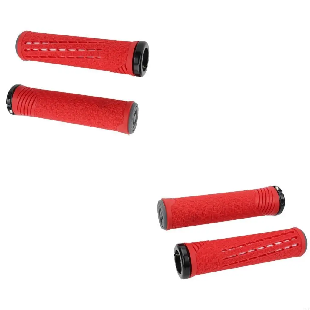 

2Pcs Bicycles Handlebars End Grip Antislip Silicone Grip Bikes Handle Grip Cover