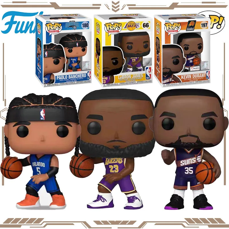 

Funko POP Original Paolo Banchero Lebron James Kevin Duramt, экшн-фигурка, игрушки для мальчиков и девочек, подарок, коллекционная модель, украшения
