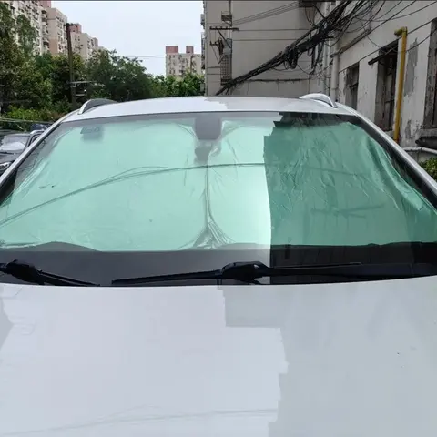 For Seat Leon Cupra Ibiza Altea Exeo Formula Car Windshield Sun Shade Blocks Reflector Window Visor Shield Cover Foldable 1pc