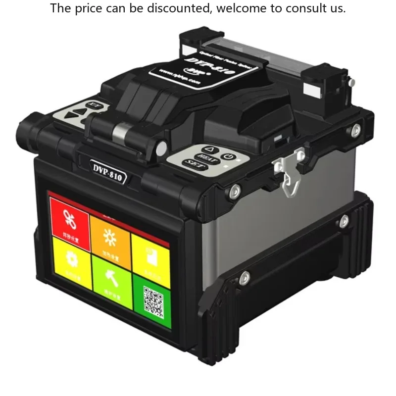 

6 Motors Optical Fiber Splicing Machine DVP-810 Core To Core Alignment Chinese Fusion Splicer