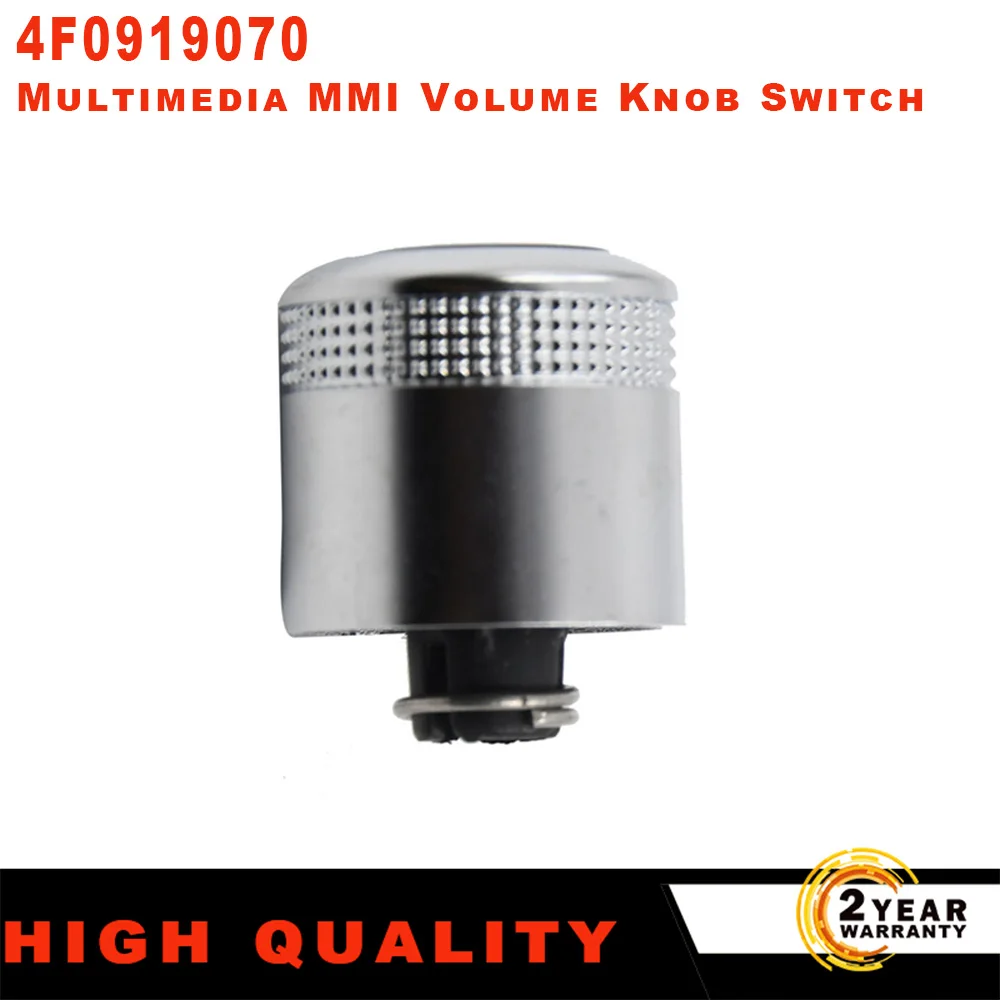 4F0919070 Multimedia MMI Volume Knob Rotary Button Switch Setting Navigation for Audi A6 C6 S6 Allroad Q7 A8 S8 Car Accessories