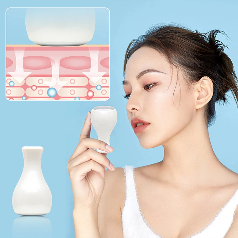 *1PC Handheld Facial Cold Compress Beauty Instrument Physical Lifting Anti-wrinkle Face Cooling Massager Calm Skin Ice Cooler