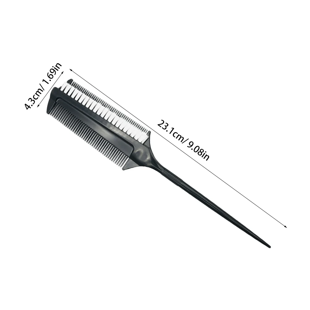 

2pcs Brushes Double Sided Comb Treatment Tool Salon Home Use Portable Tint For Diy Styling Multi Purpose Applicator Brushhair