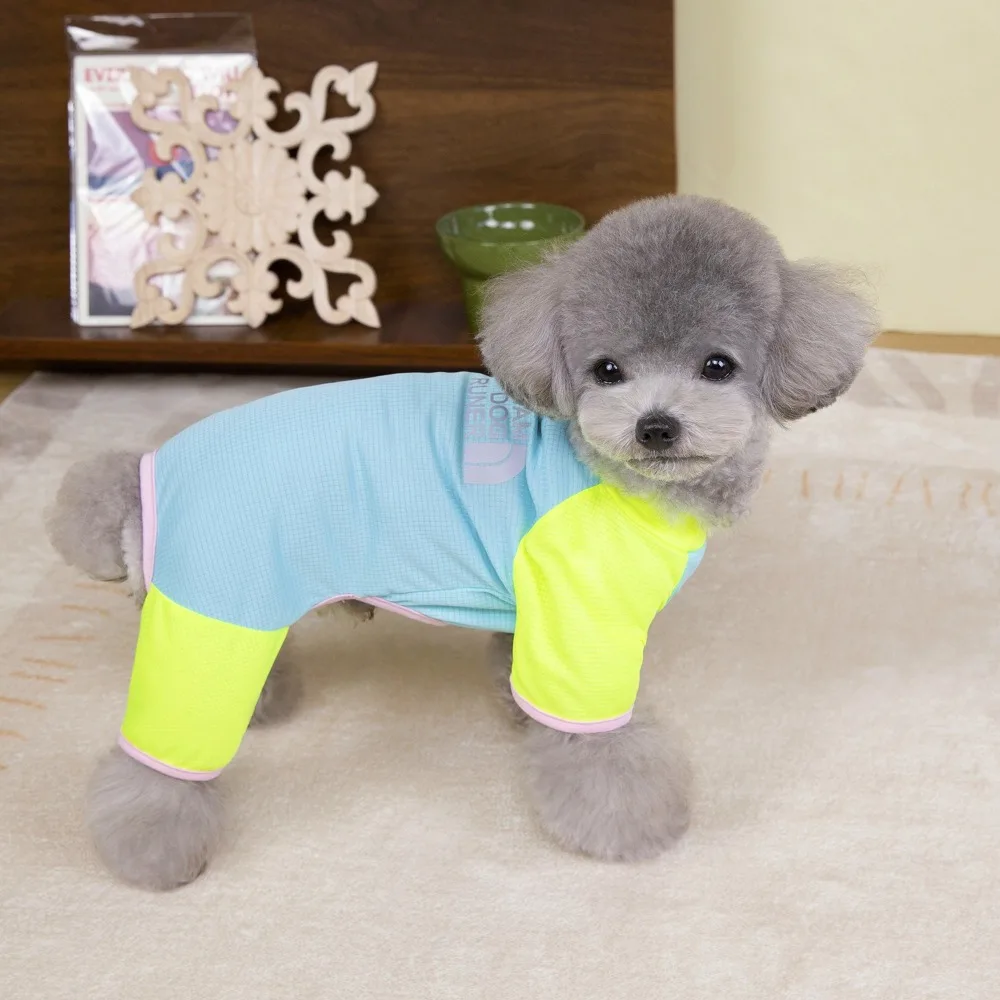 

Креативная весенне-летняя футболка для собак, удобная толстовка для четвероногих собак, дышащий пуловер для домашних животных для маленьких собак, кошек