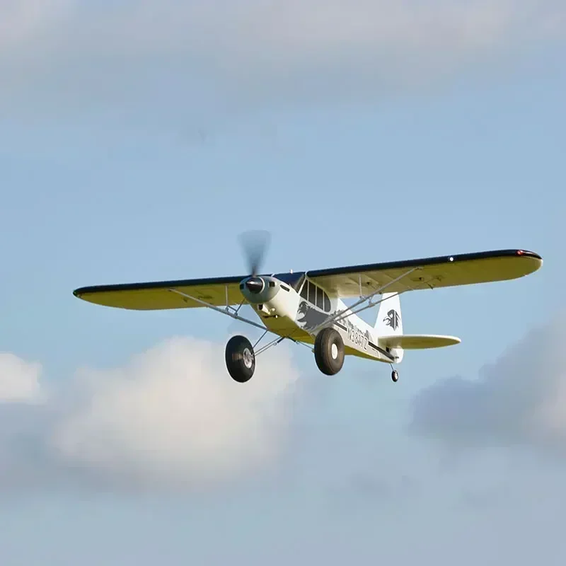 Nieuwe Rc Vliegtuig Pa18 1300Mm Afstandsbediening Model Vliegtuig J3 Piper Super Cub Pnp Rtf Trainer Elektrische Vliegtuigen Outdoor Sport Geschenken