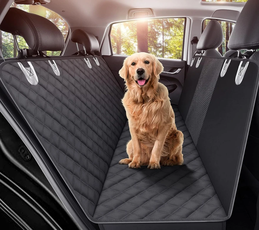 Dog Car Rear Back Seat Waterproof Cover Protector Travel SUV Scratchproof Hammock Pet Car Seat Mat