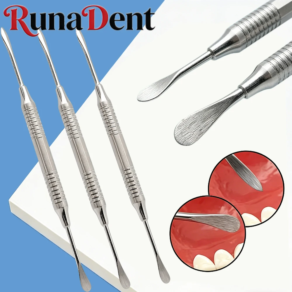 

Набор из 3 двусторонних периостальных элеваторов для дентальной имплантации, автоклавируемые, разборные, для пересадки костных трансплантатов