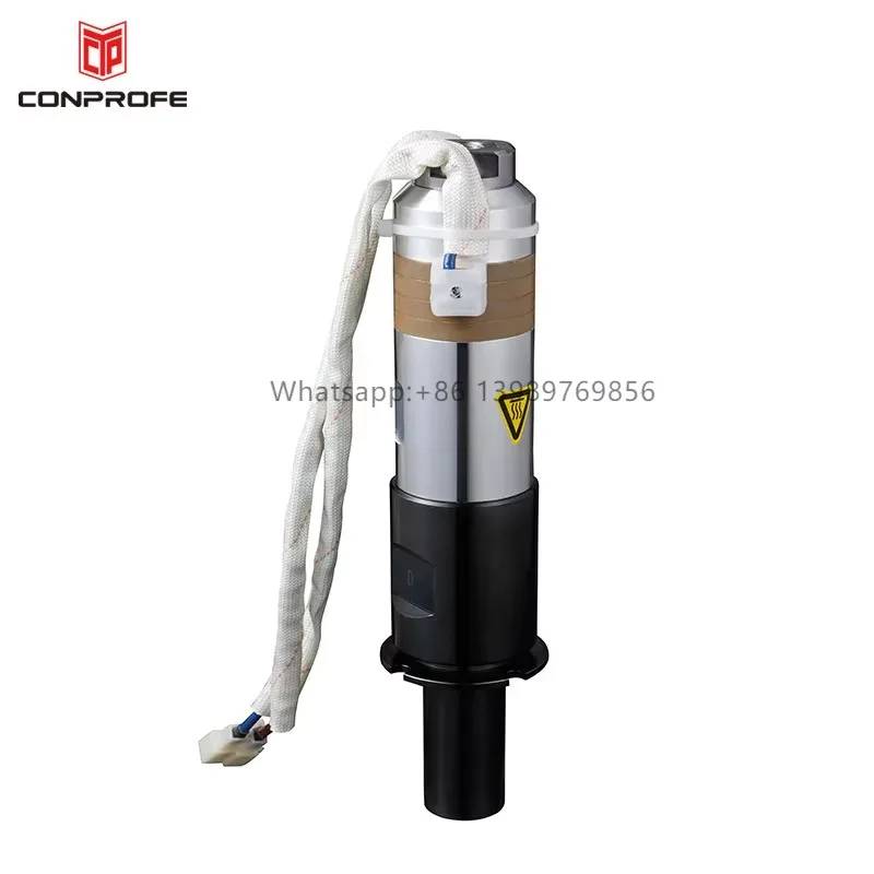 CONPROFE-vibrador CMUT20-50-4P 20K 2000W, transductor ultrasónico, transformador de amplitud M12 para piezas de máquina de soldadura de UW20-1A-JXN