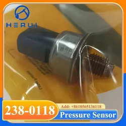 Sensor de pressão do trilho do combustível para 312D, 313D, 319D, 320D, C4.2, C6.4, 3066, 5PP4-1, 2380118, 238-0118