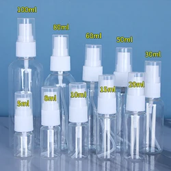 5pcs/Pack Refillable Bottles Transparent Plastic Perfume Atomizer Mini Empty Spray Bottle for Travel