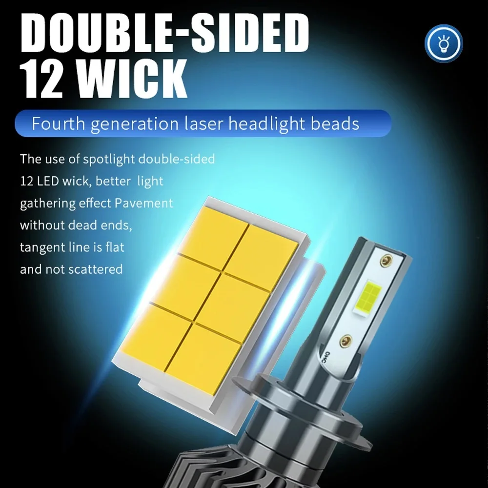 Car Headlight H4 LED H7 Canbus H1 H3 H8 H11 9005 9006 9007 880 881 Car Auto Headlamp Led Lights For Car 3000K 4300K 6000K 8000K view 3