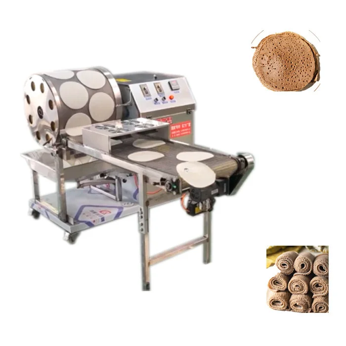 Automatic Flat Bread Maker Chapati Machine Maquina Tacos Mexicanos Tortillera Dosa Making Machine