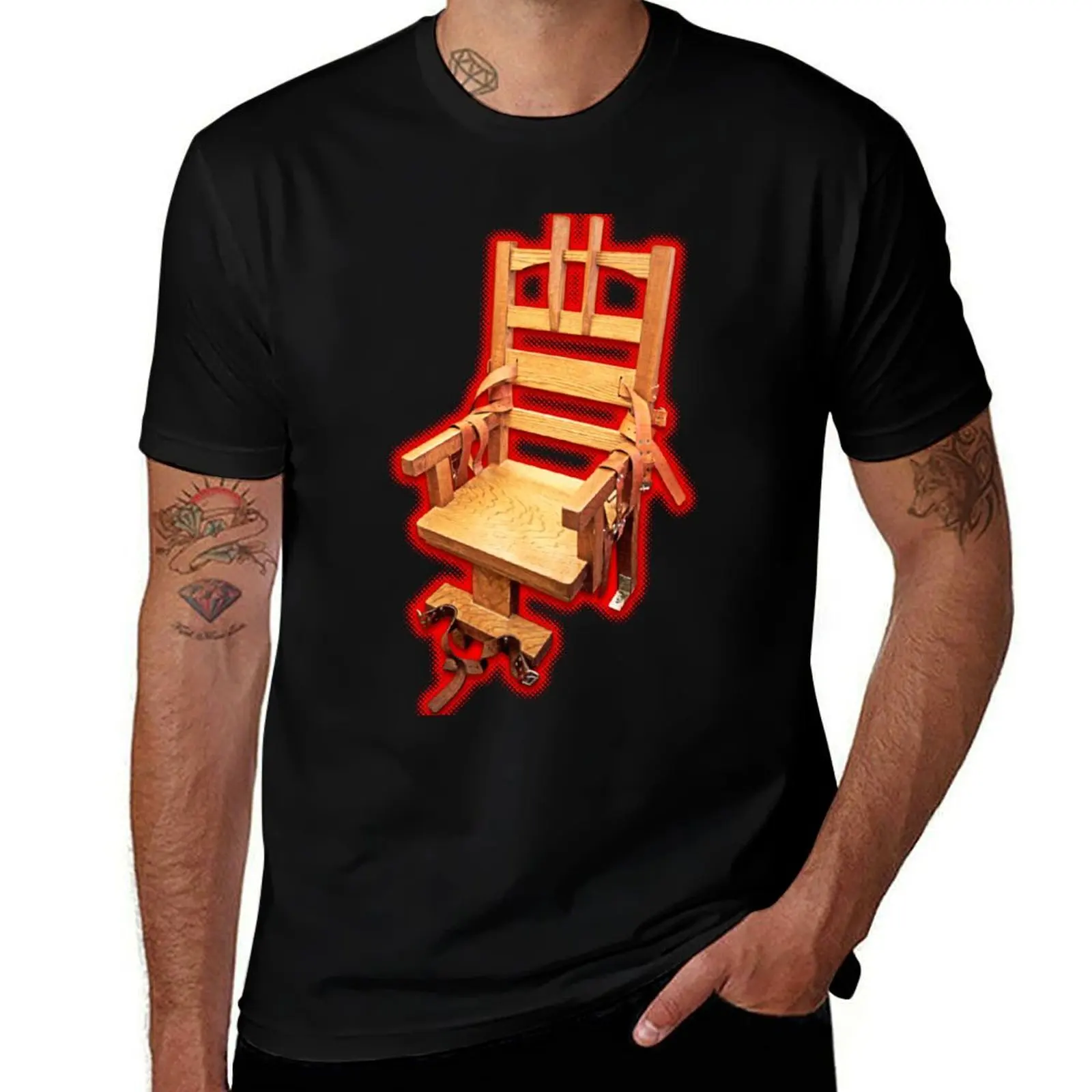 The Chair... THE CHAIR T-Shirt Casual All Match Tee Shirt for Men T-Shirt