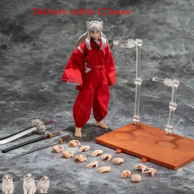 

Great Toys Dasin Inuyasha Sesshoumaru 1/12 Pvc Action Figure Inuyasha Anime 16cm/6 Inches S.H.F PVC Action Figure Toy