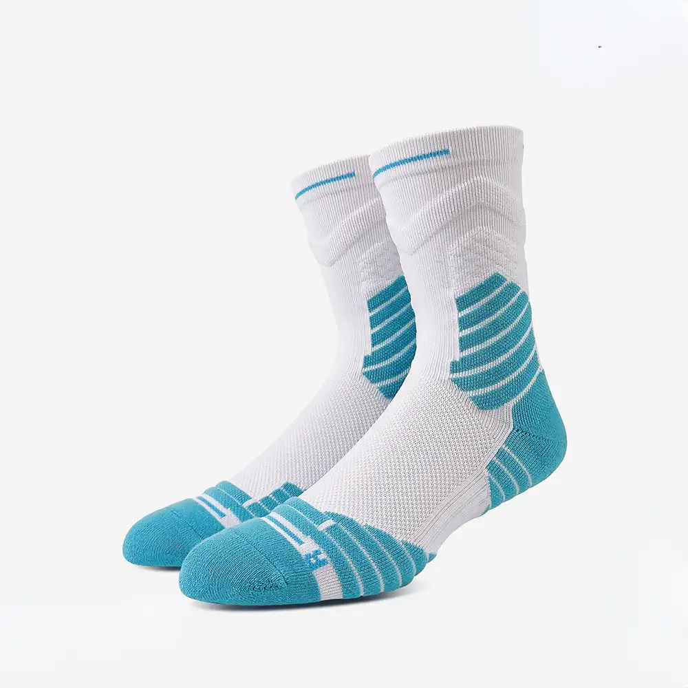 

Hot Sale Professional Basketball Socks Men Tube Breathable Stockings Sports Towel Bottom Socks-3 Pack