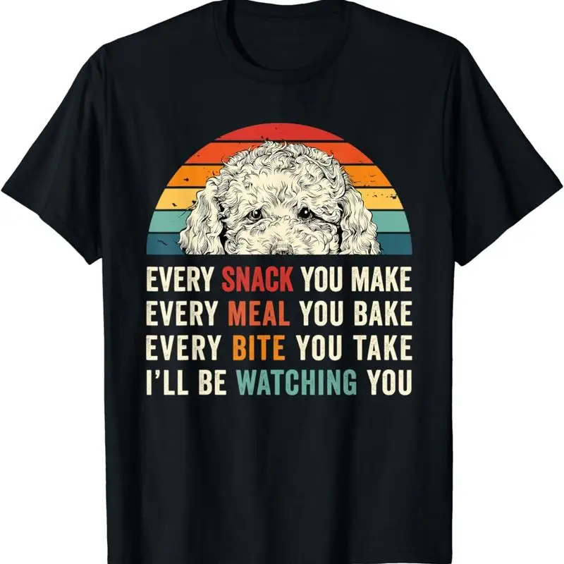 Retro Every snack you make meal bake Doodle Dog T Shirt