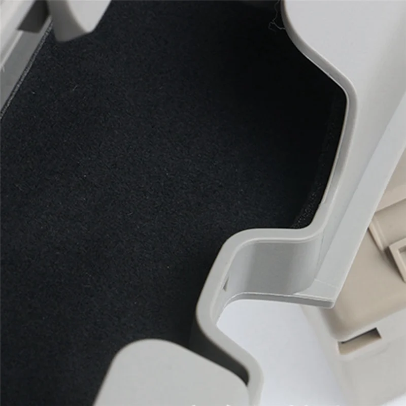 

Car Special Glasses Case Cage Organizer Storage Box Dome Light Sunglasses Holder For BMW X5 X6 F15 F16 2014-2017 Beige Parts-X67