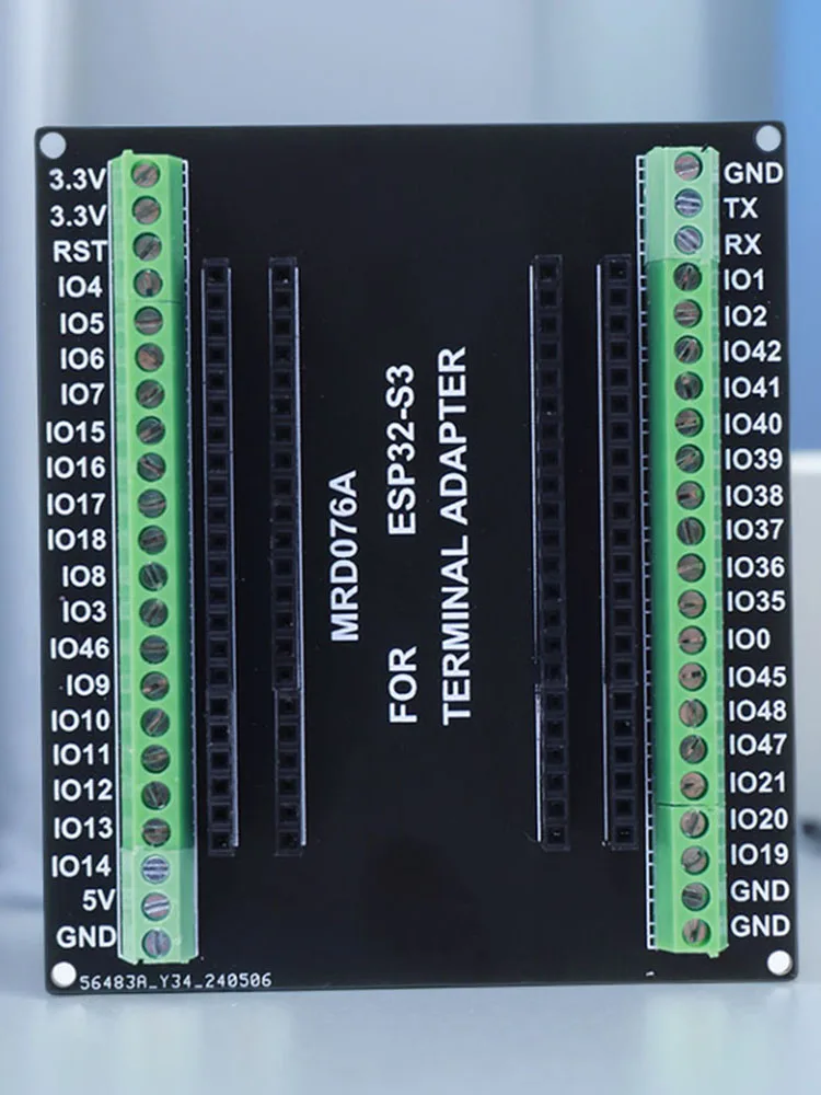 ESP32 S3 N16R8 N8R2 Dual Typ-C Entwicklungsboard mit Erweiterungsadapter-Kit 2,4G Wifi BT Modul ESP32-S3-WROOM1 44Pin Typ-C