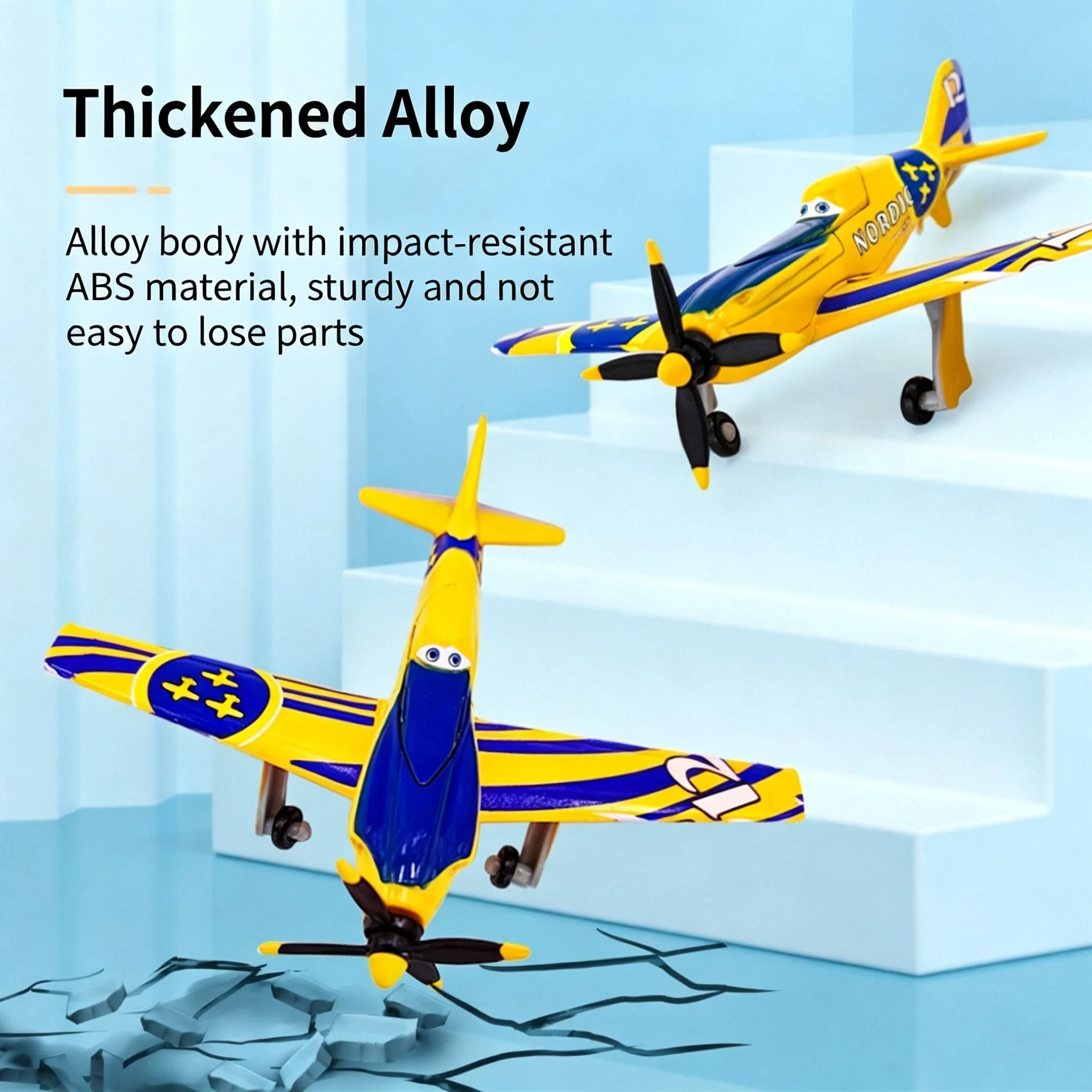 38 Style Diecast Plane Dusty 13CM Helicopter Crophopper Fighter Aircraft Collectible Metal Model Toy Birthday NEWYEAR Gift view 6