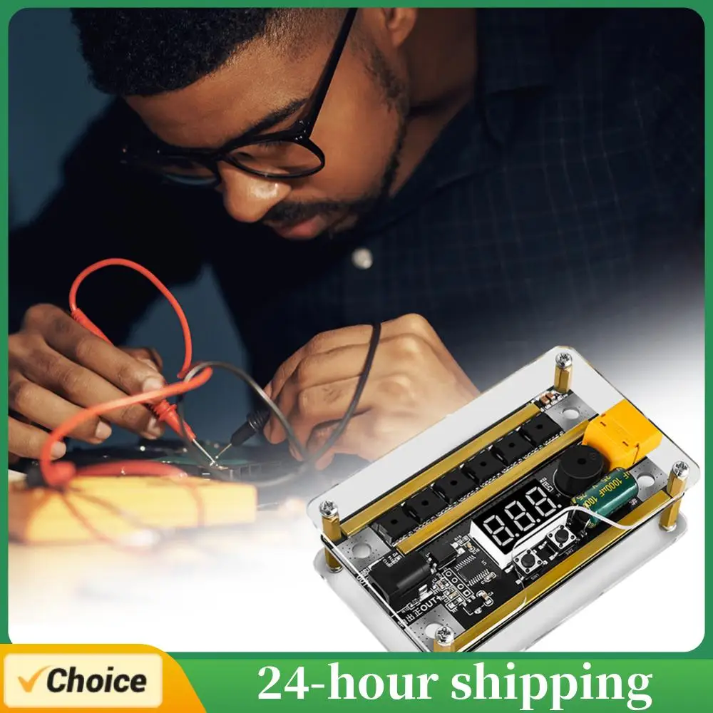 

GX591 Набор для точечной сварки «сделай сам», 99 передач, регулируемая плата управления точечной сваркой 12 В с автоматической триггерной сваркой для батареи 18650