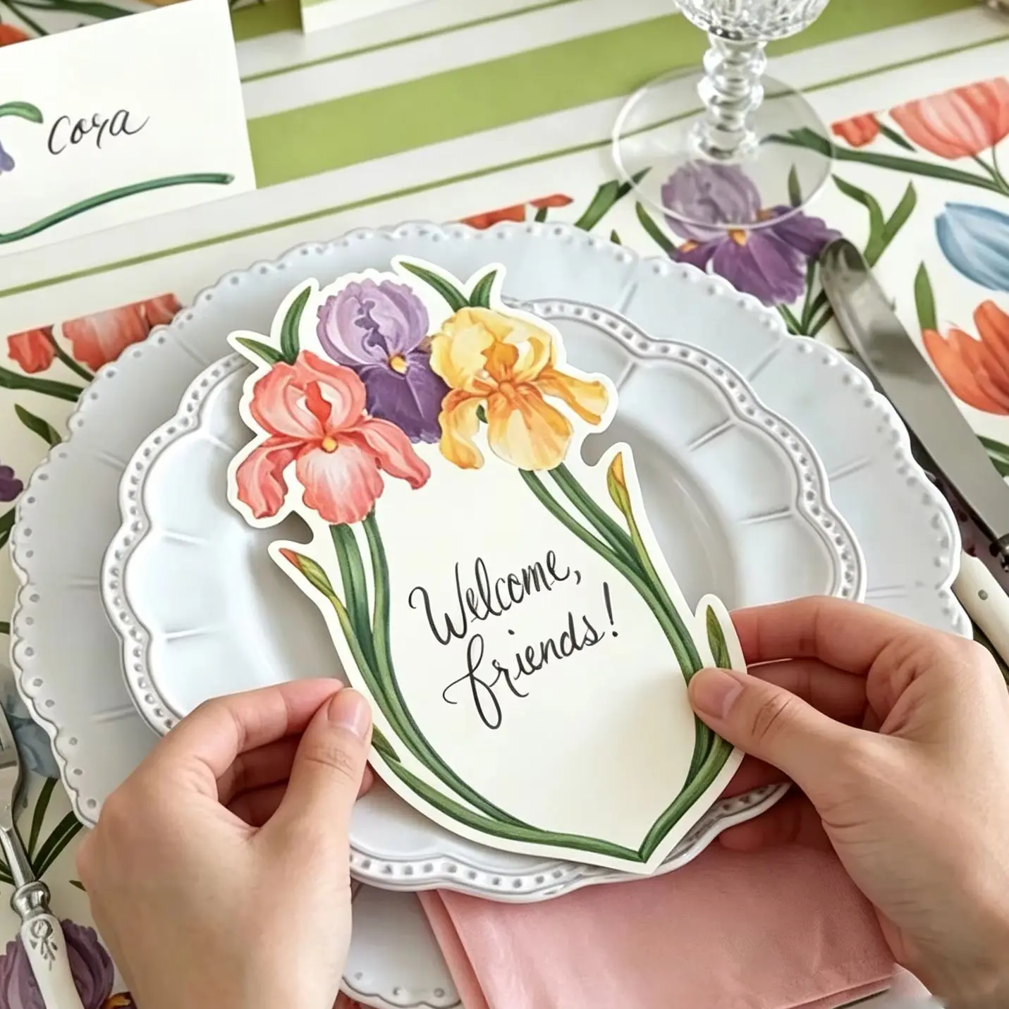 

Custom Elegant Wedding Card Table Place Menu Personalized Invitation Bridal Shower Engagement Party Gift Decoratio Save The Date