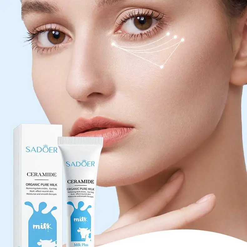 

SADOER Ceramide Milk Multi-Effect Nourishing Eye Cream Anti-Wrinkle Anti-Dark Circle Smoothing Firming Eye Serum Skin Care