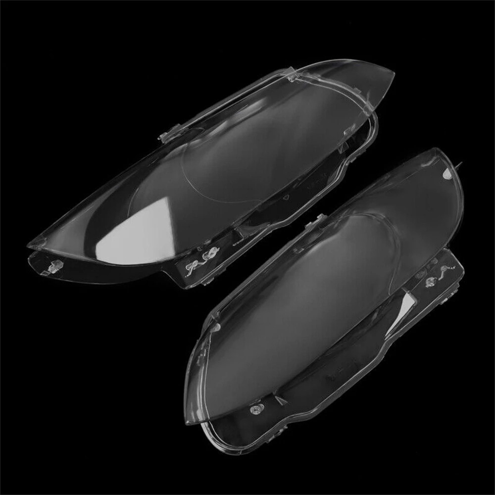 

Pair Headlight Lens Headlamp Cover For BMW E92 E93 Coupe Convertible M3 06-10