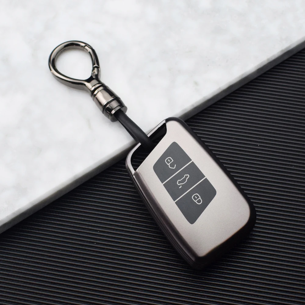 3-Tasten-TPU-Shell-Fob-Halter für VW Volkswagen Passat B8 Magotan für Skoda Superb A7 Kodiaq Seat Auto-Fernschlüsseletui
