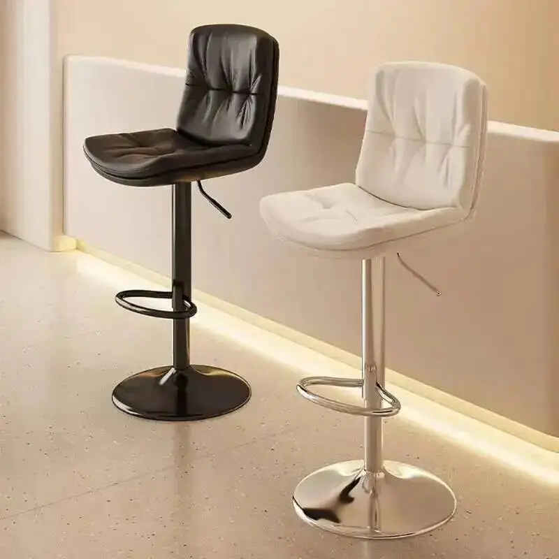 

Барный стул премиум-класса для красоты, роскошный скандинавский современный простой барный стул, удобный регулируемый по высоте табуреты для бара, мебель для дома