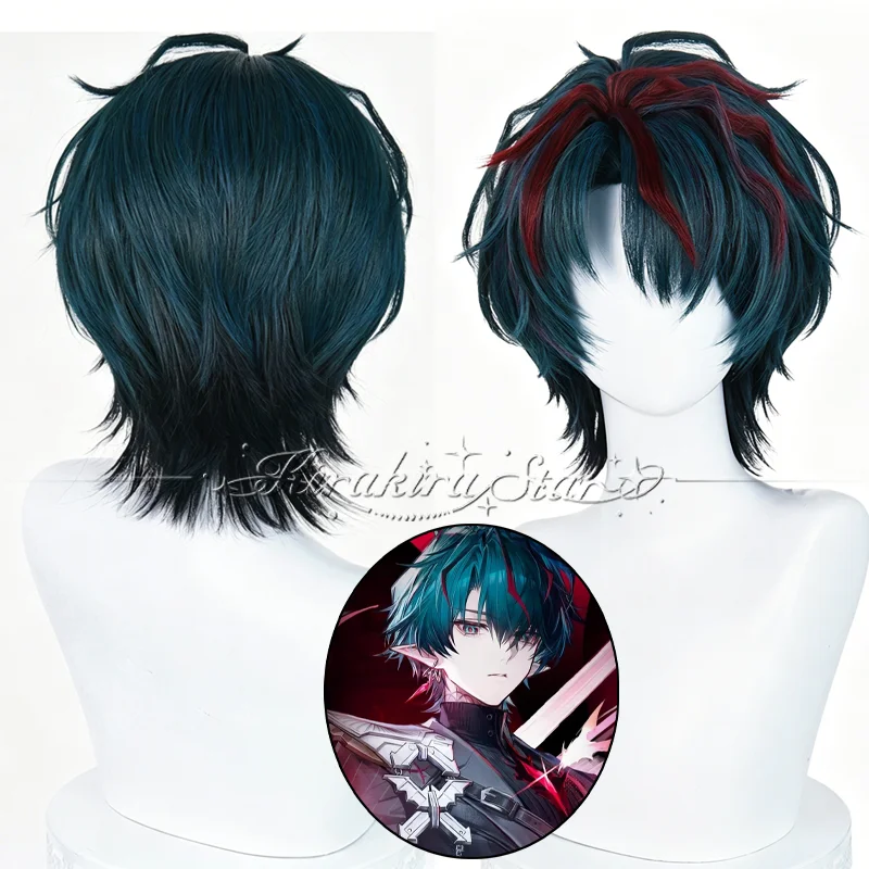 Game Arknights Endfield Camille Cosplay Perücke Camus Cosplay Perücke Haare für Hallowmas Party Comicon Rollenspiel Erwachsene Unisex